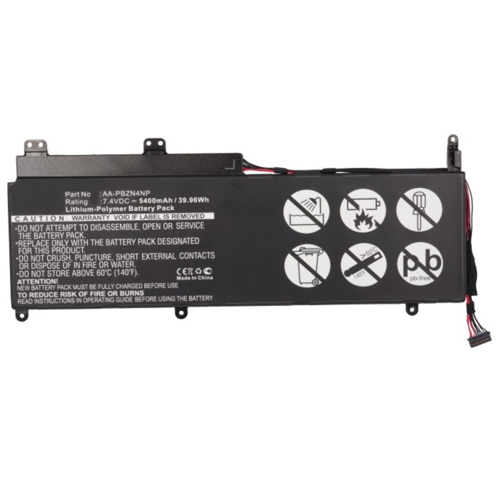 Synergy Digital Notebook, Laptop Battery, Compatible with Samsung 700T, Series 7, Slate series 7, Slate XE700, Slate XE700T1C, XE700T1A, XE700T1A-A02, XE700T1A-A06US, XQ700T1A Notebook, Laptop Battery (7.4, Li-Pol, 5400mAh)