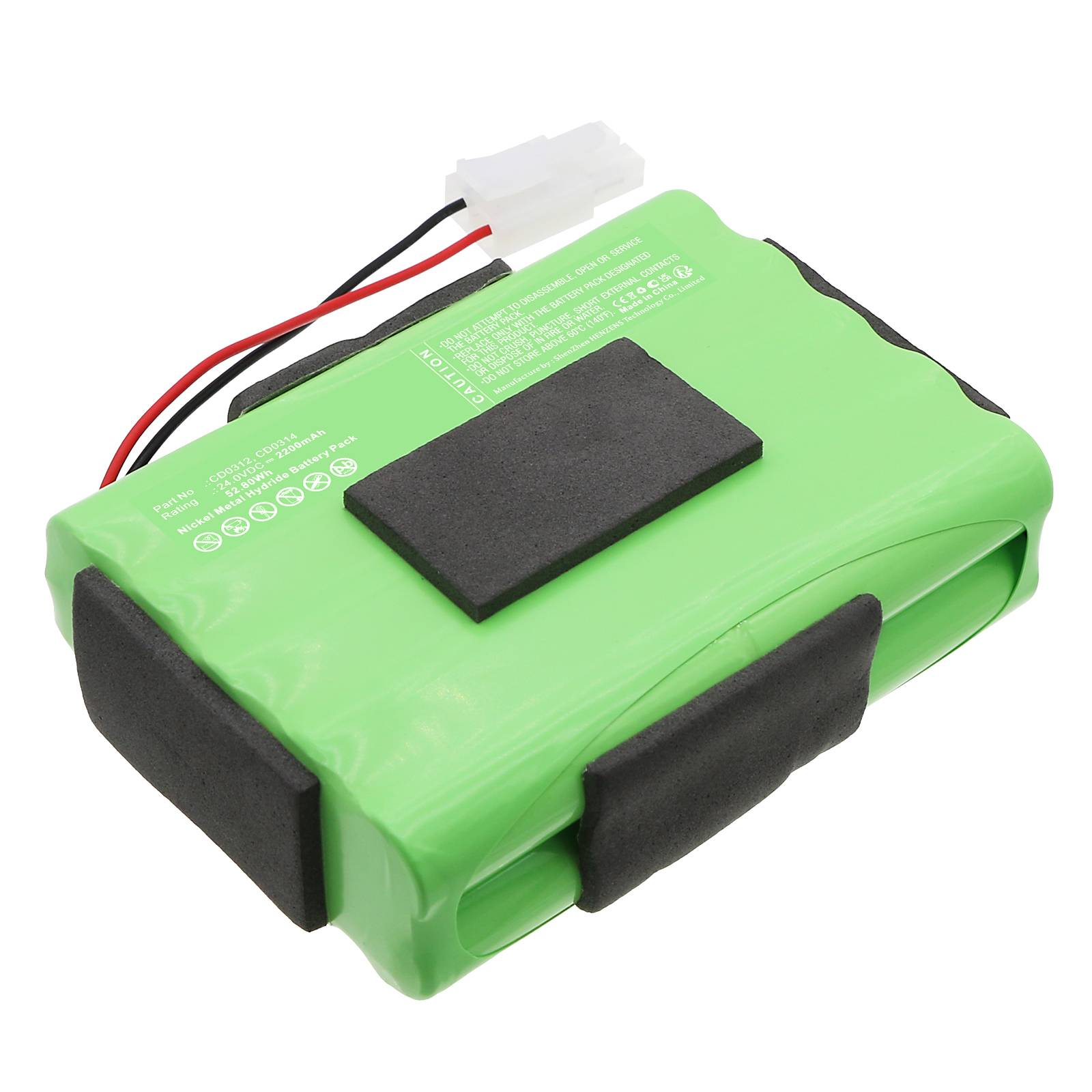 Synergy Digital Medical Battery, Compatible with Mangar CD0312 Medical Battery (Ni-MH, 24V, 2200mAh)