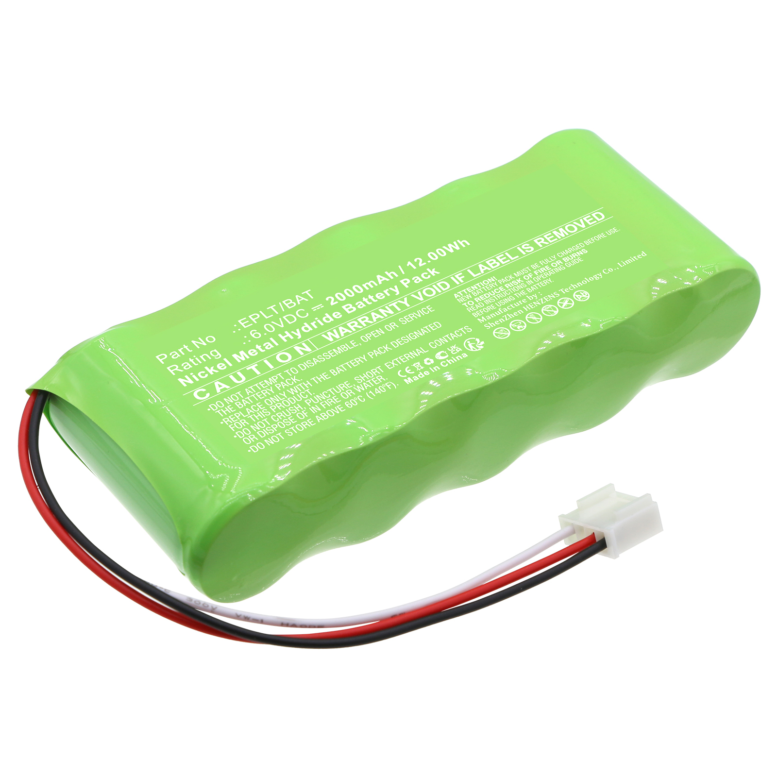 Synergy Digital Medical Battery, Compatible with Olympus EPLT/BAT Medical Battery (Ni-MH, 6V, 2000mAh)