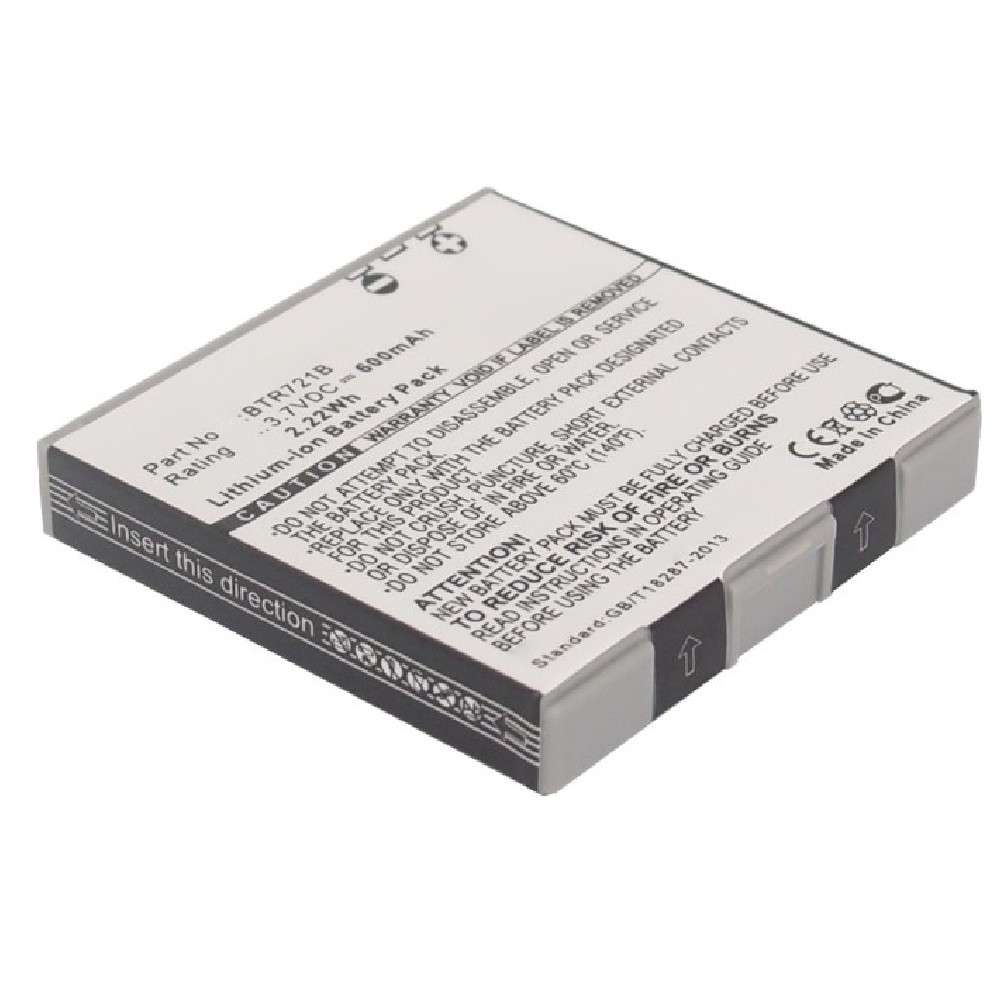 Synergy Digital Cell Phone Battery, Compatible with Casio BTR721B Cell Phone Battery (Li-ion, 3.7V, 600mAh)