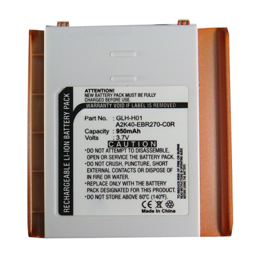 Synergy Digital Cell Phone Battery, Compatible with Gigabyte GLH-H01 Cell Phone Battery (Li-ion, 3.7V, 950mAh)