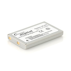 NP-200 Lithium-Ion Battery - Rechargeable Ultra High Capacity (750 mAh) - replacement for Minolta NP-200 Battery