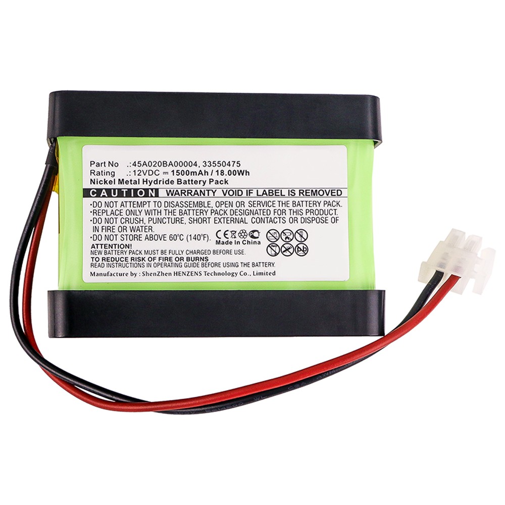 Synergy Digital Door Lock Battery, Compatible with Besam 33550475, 45A020BA00004 Door Lock Battery (Ni-MH, 12V, 1500mAh)