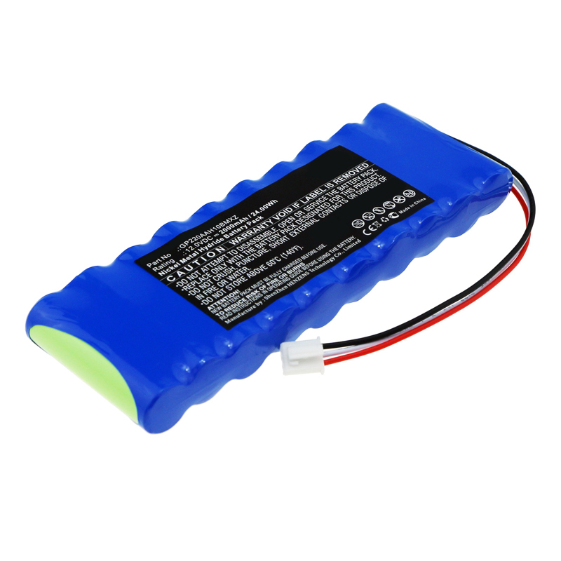 Synergy Digital Medical Battery, Compatible with Bionet GP220AAH10BMXZ Medical Battery (12V, Ni-MH, 2000mAh)