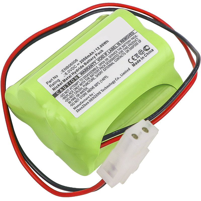 Synergy Digital Emergency Lighting Battery, Compatible with Lithonia  Emergency Lighting Battery (6V, Ni-MH, 2000mAh)
