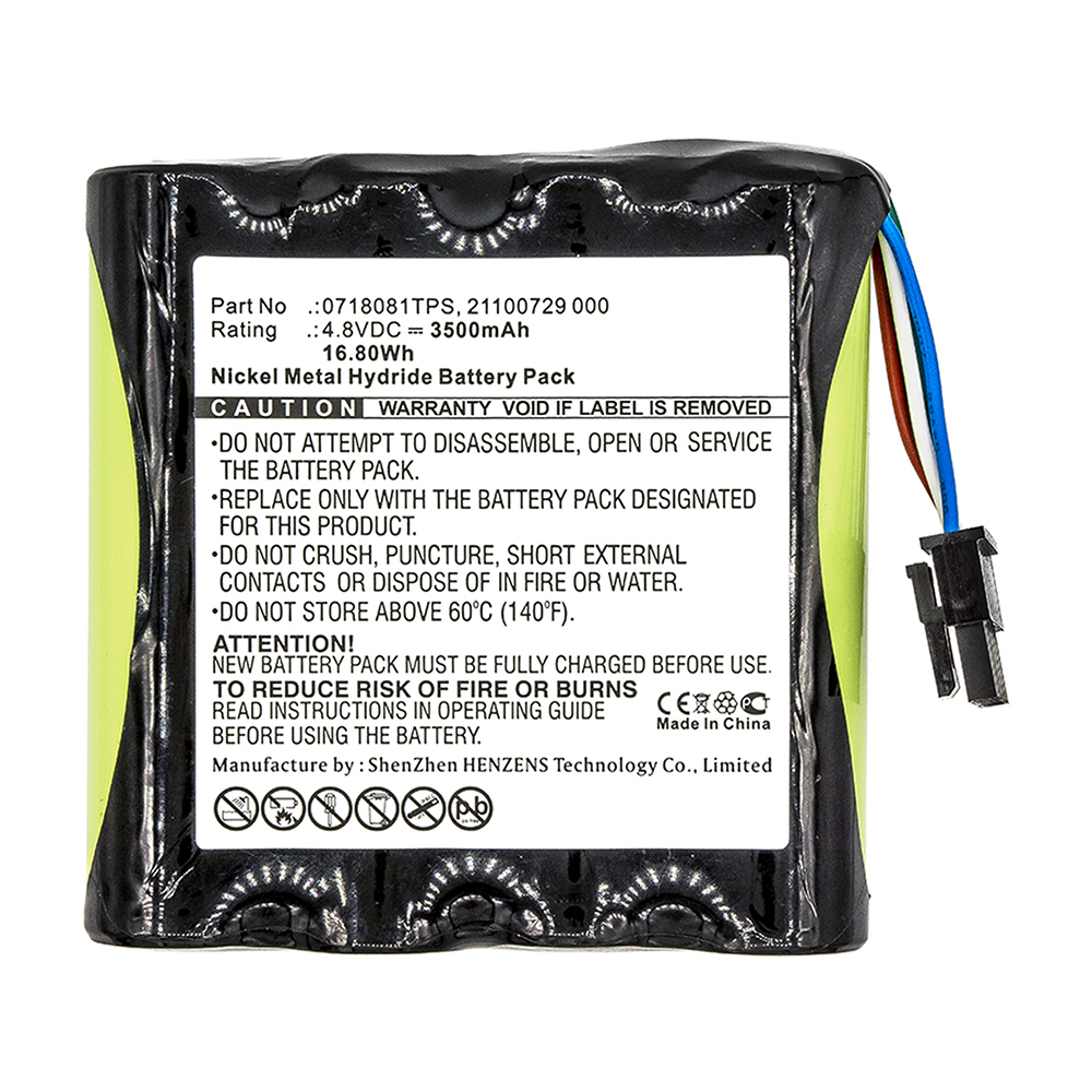 Synergy Digital Equipment Battery, Compatible with JDSU 21100729 000 Equipment Battery (Ni-MH, 4.8V, 3500mAh)