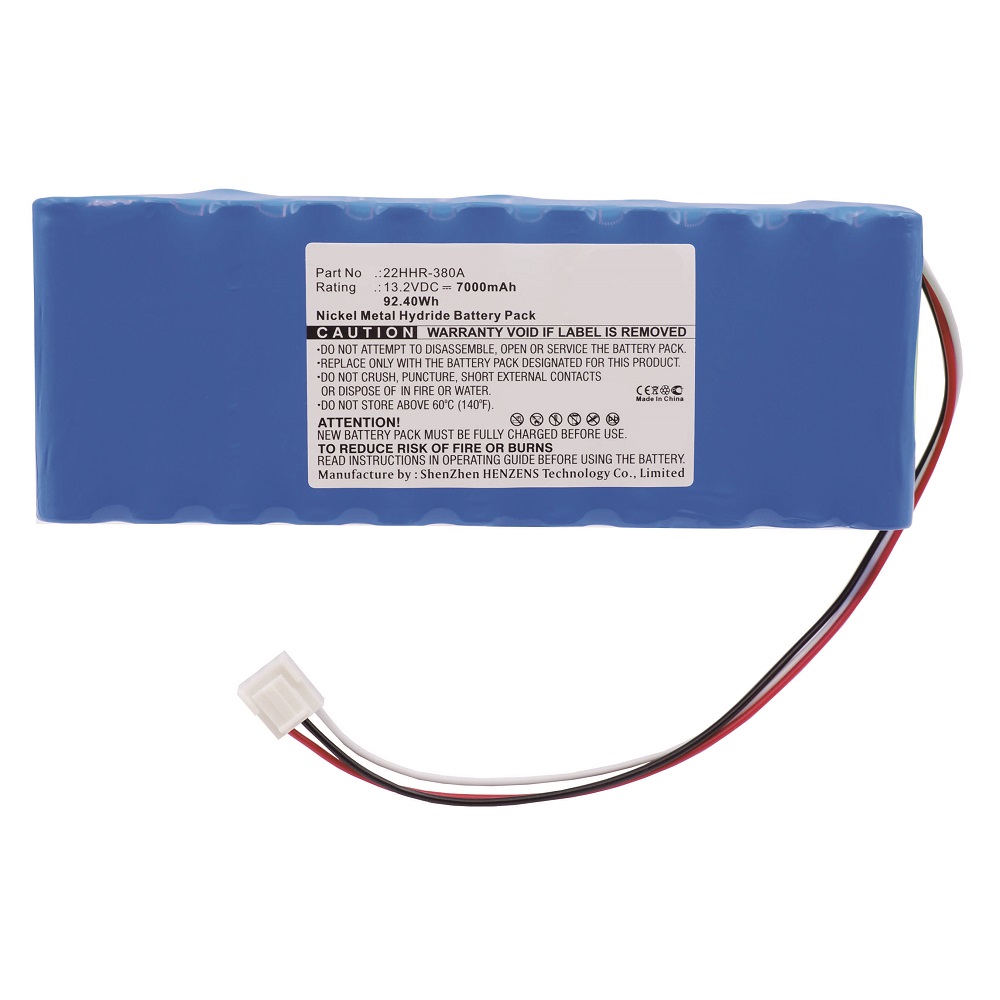 Synergy Digital Equipment Battery, Compatible with Rohde & Schwarz 22HHR-380A Equipment Battery (Ni-MH, 13.2V, 7000mAh)