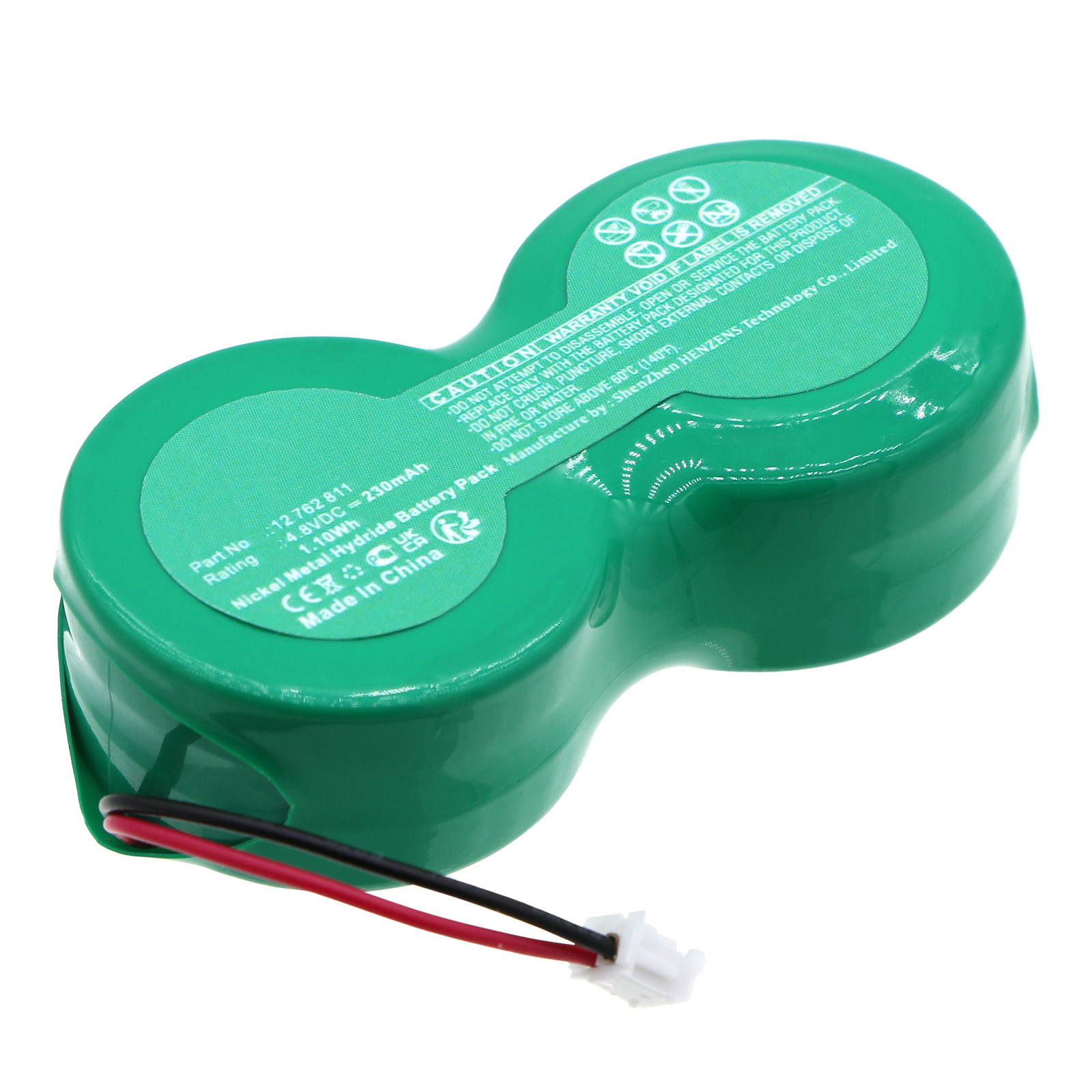 Synergy Digital Siren Alarm Battery, Compatible with OPEL 12 762 811 Siren Alarm Battery (Ni-MH, 4.8V, 230mAh)