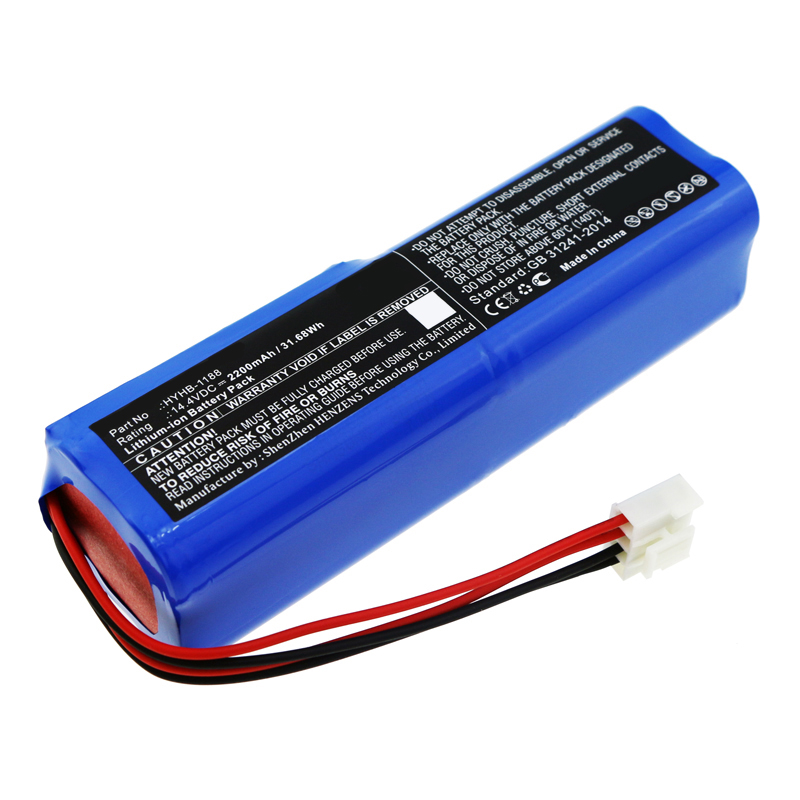 Synergy Digital Medical Battery, Compatible with EDANINS HYHB-1188 Medical Battery (14.4V, Li-ion, 2200mAh)