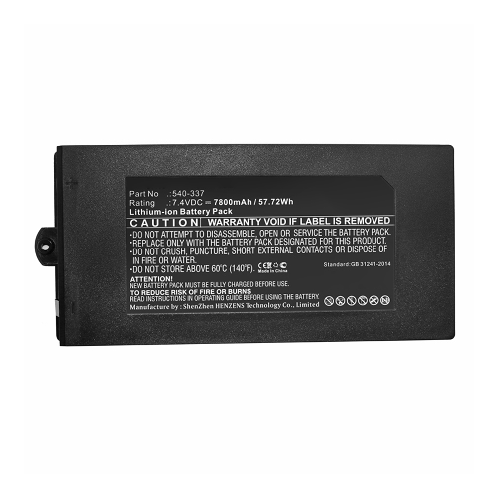 Synergy Digital Equipment Battery, Compatible with Owon 540-337 Equipment Battery (Li-ion, 7.4V, 7800mAh)