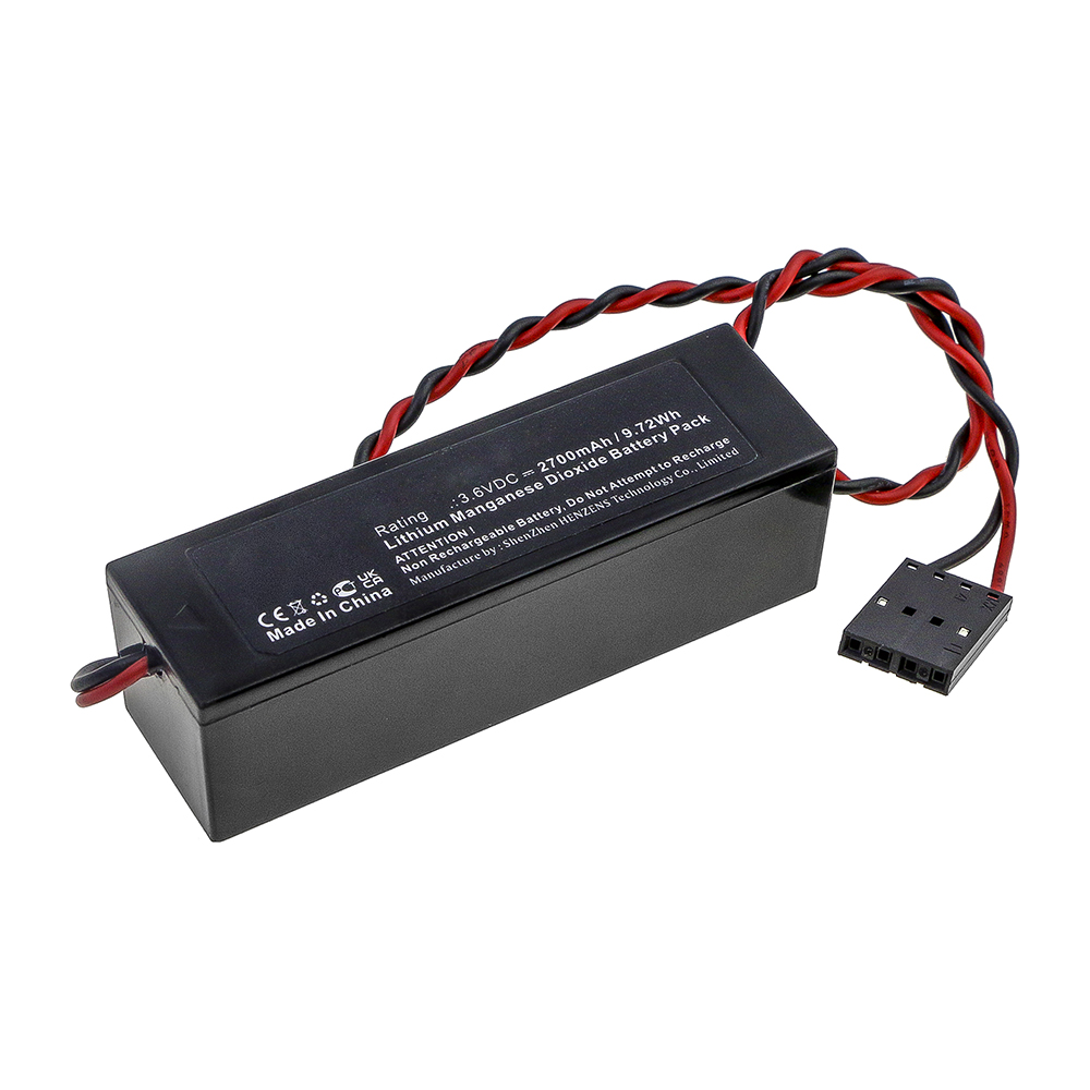 Synergy Digital PLC Battery, Compatible with B9593T PLC Battery (3.6V, Li-MnO2, 2700mAh)