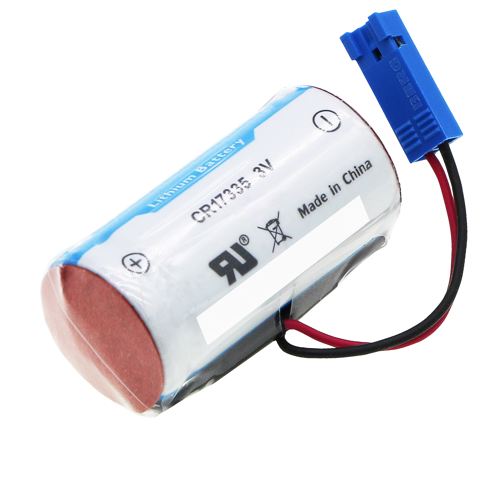 Synergy Digital PLC Battery, Compatible with Heidelberg CR17335SE-HB PLC Battery (Li-MnO2, 3V, 1350mAh)