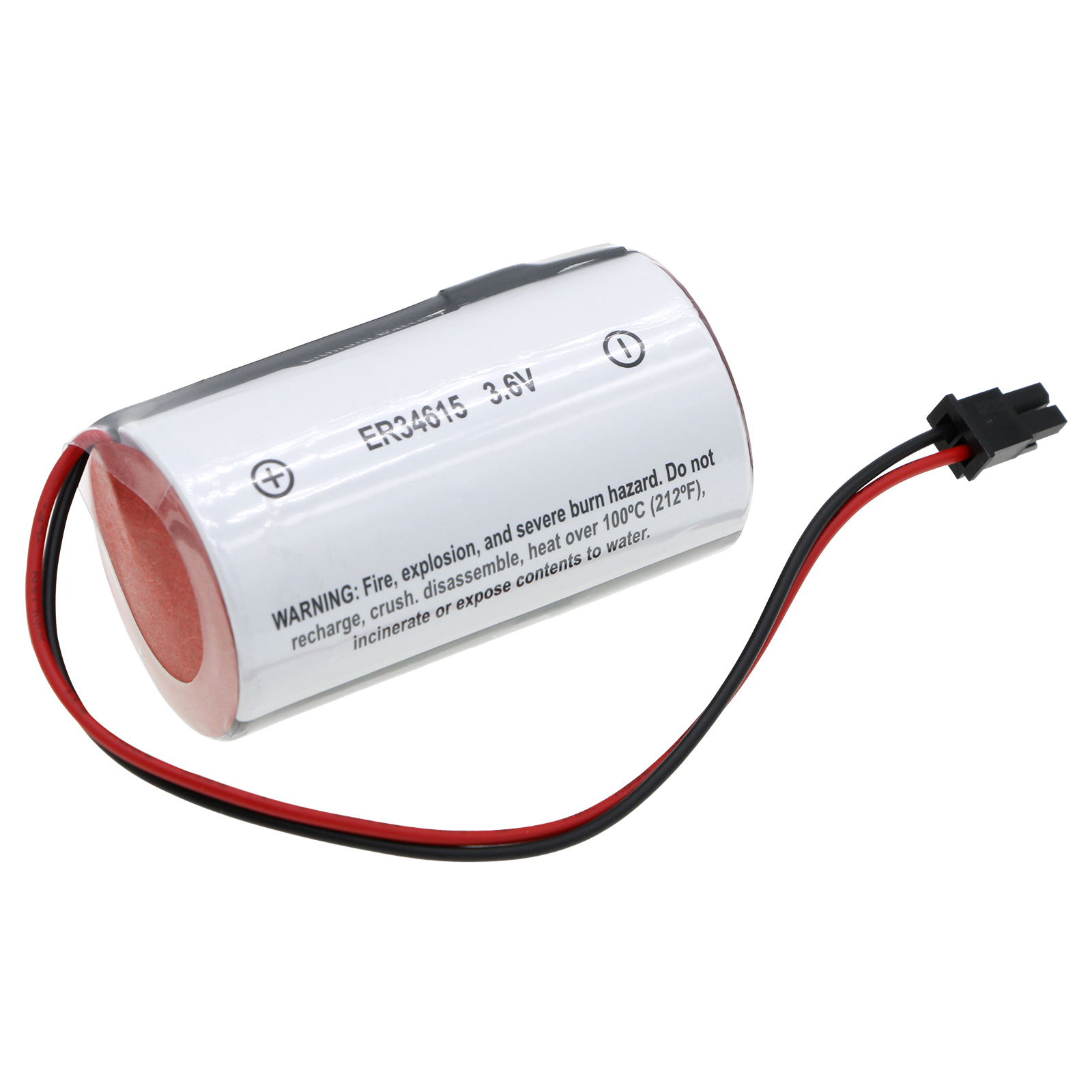 Synergy Digital Alarm System Battery, Compatible with Jablotron BAT-100A Alarm System Battery (Li-SOCl2, 3.6V, 14500mAh)