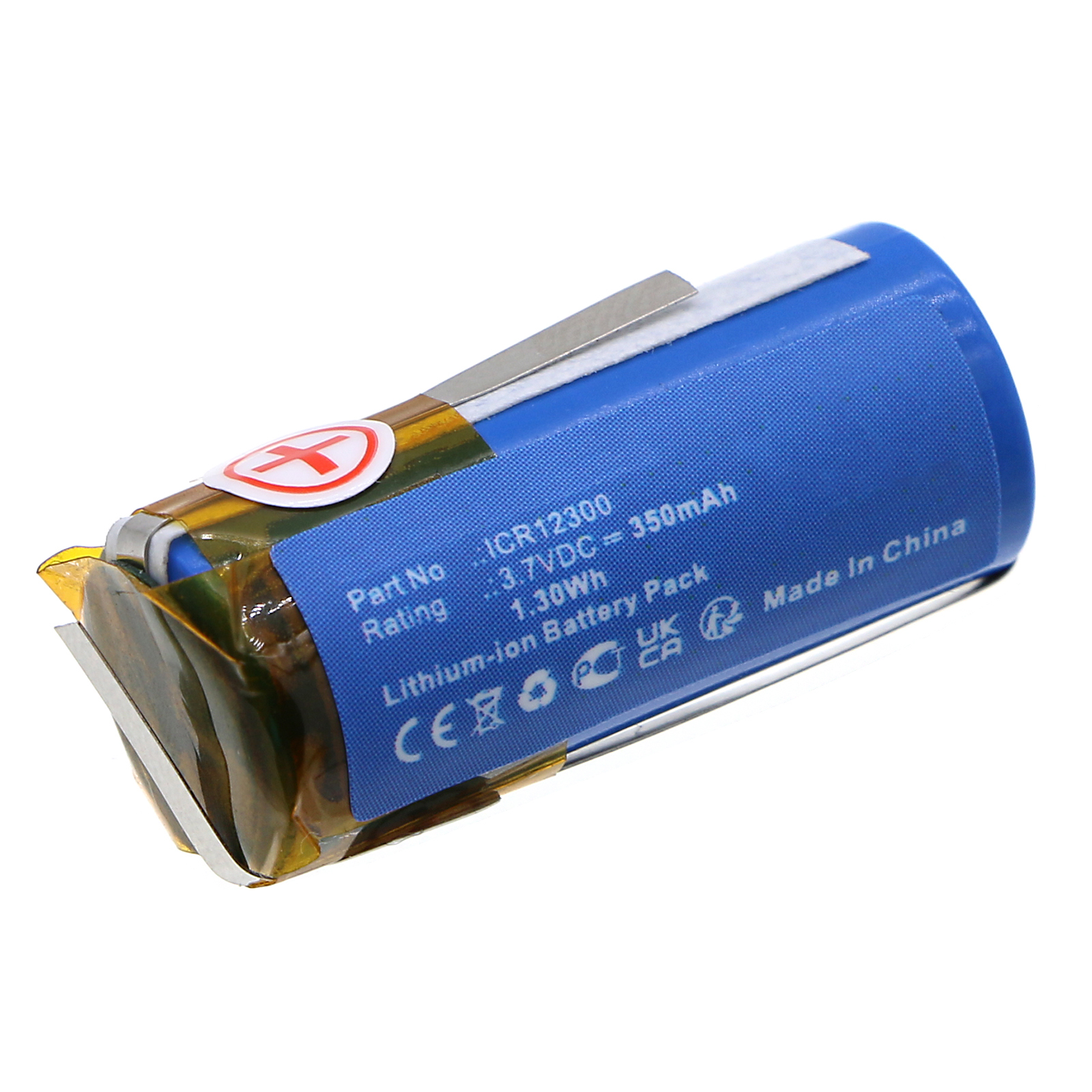 Synergy Digital Smartpen Battery, Compatible with Livescribe ICR12300 Smartpen Battery (Li-ion, 3.7V, 350mAh)