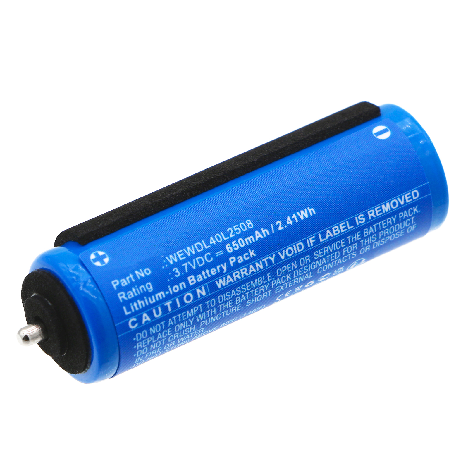 Synergy Digital Shaver Battery, Compatible with Panasonic US14430VR Shaver Battery (Li-ion, 3.7V, 650mAh)