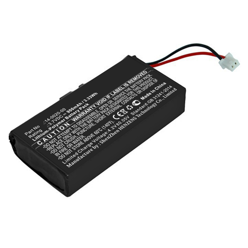 Synergy Digital PDA Battery, Compatible with Palm 14-0020-00 PDA Battery (3.7V, Li-Pol, 900mAh)