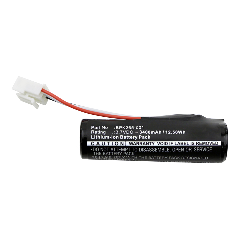 Synergy Digital Credit Card Reader Battery, Compatible with VeriFone BPK260-001 Credit Card Reader Battery (Li-ion, 3.7V, 3400mAh)