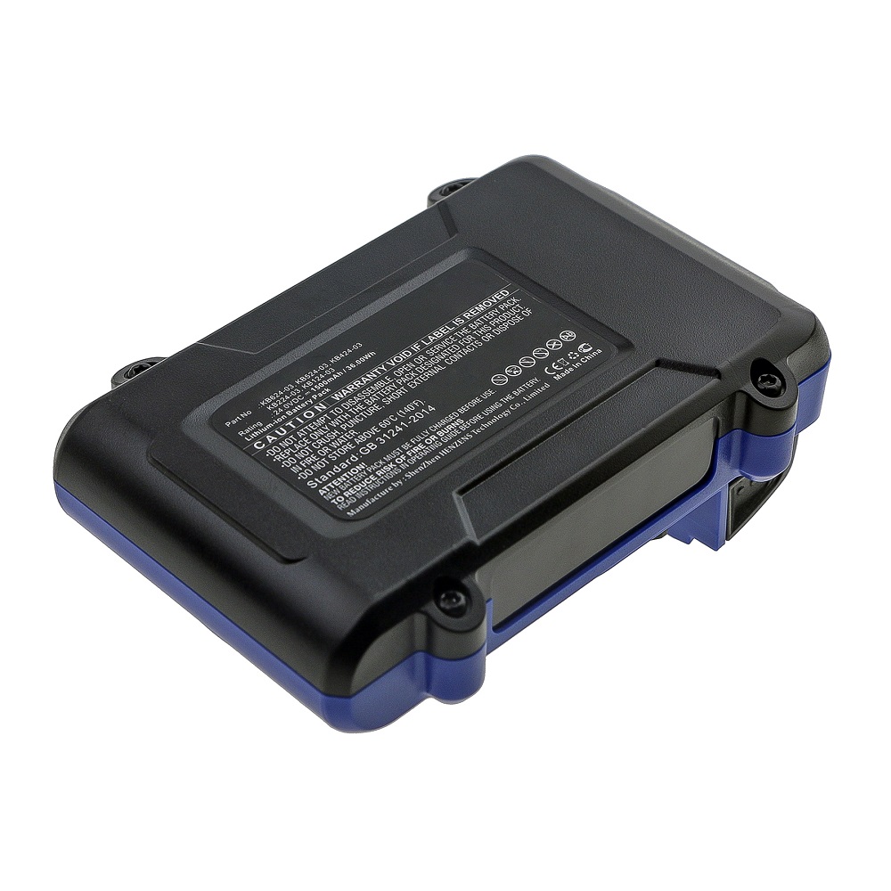 Synergy Digital Power Tool Battery, Compatible with Kobalt KB124-03 Power Tool Battery (Li-ion, 24V, 1500mAh)