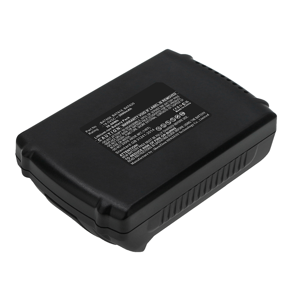 Synergy Digital Power Tool Battery, Compatible with Bosch  2 607 336 091 Power Tool Battery (Li-ion, 18V, 2000mAh)