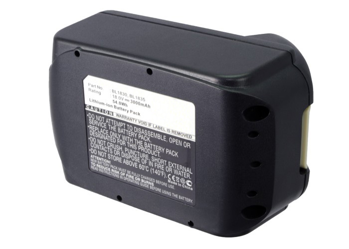 Synergy Digital Battery Compatible With Makita 194204-5 Power Tool Battery - (Li-Ion, 18V, 3000 mAh)