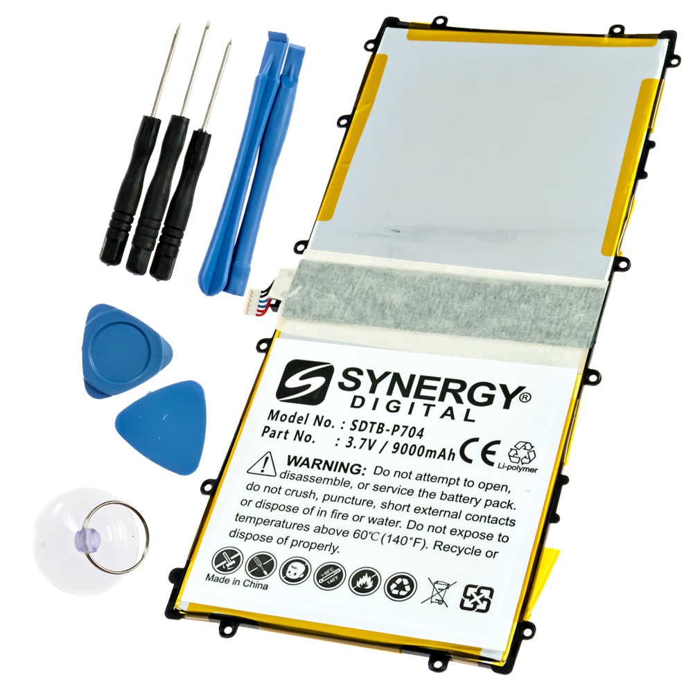 SDTB-P704 Li-Pol Battery - Rechargeable Ultra High Capacity (Li-Pol 3.8V 8220mAh) - Replacement For Google GT-P8110 Tablet Battery