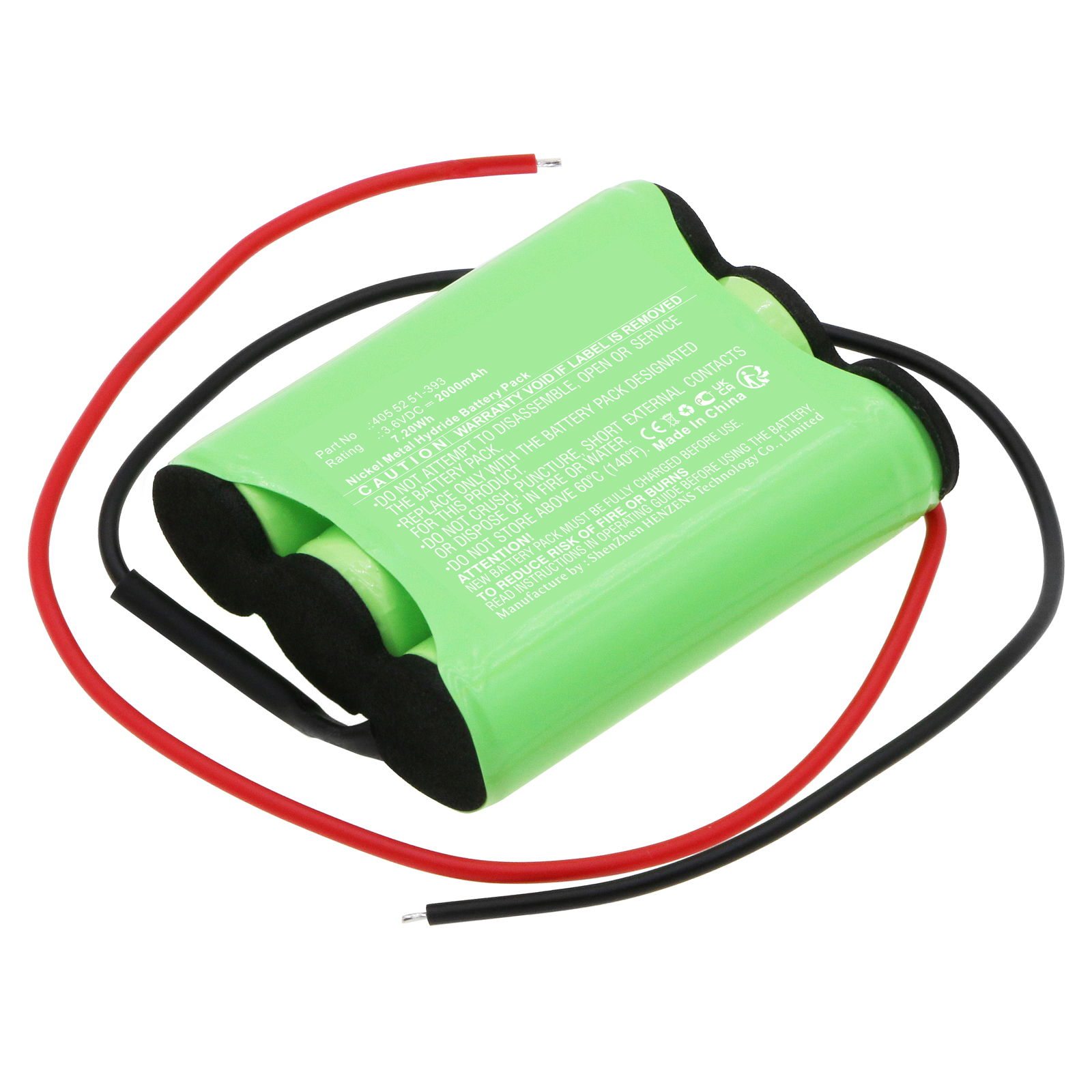 Synergy Digital Vacuum Cleaner Battery, Compatible with AEG 405 52 51-393 Vacuum Cleaner Battery (Ni-MH, 3.6V, 2000mAh)