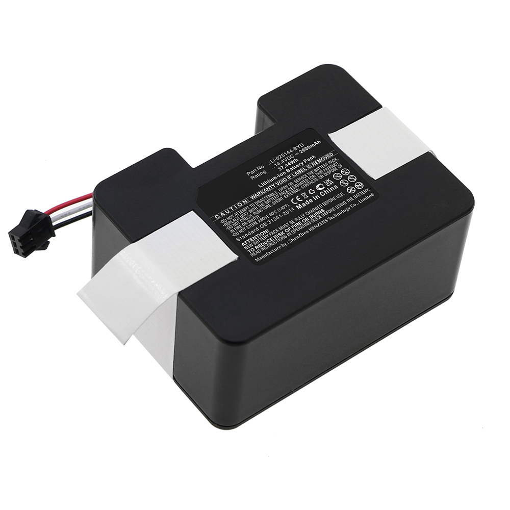 Synergy Digital Vacuum Cleaner Battery, Compatible with Bobsweep  Li-025144-BYD Vacuum Cleaner Battery (Li-ion, 14.4V, 2600mAh)
