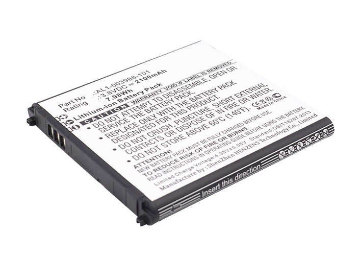 Synergy Digital Wifi Hotspot Battery, Compatible with NEC AL1-003988-101 Wifi Hotspot Battery (Li-ion, 3.8V, 2100mAh)