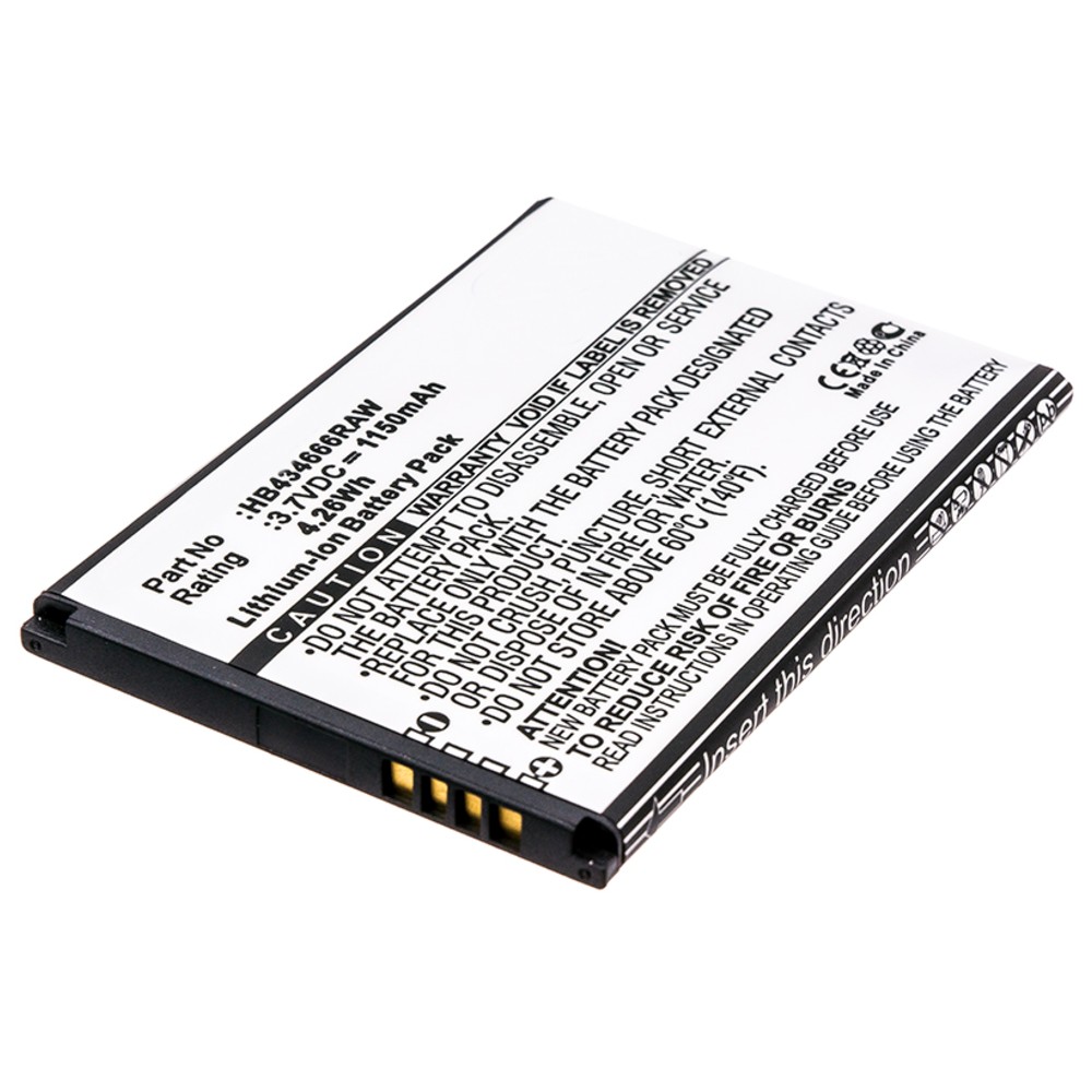 Synergy Digital Hotspot Battery, Compatible with Huawei E5573, E5573-856, E5573Cs-509, E5573S, E5573s-32, E5573s-320, E5573s-606, E5573s-806, E5573s-852, E5573s-853, E5573s-856, E5575, E5575S, E5577, E5577 4G, E5577C, E5577Cs-321, E5577Cs-603, E5776S-601 Hotspot Battery (3.7, Li-ion, 1150mAh)
