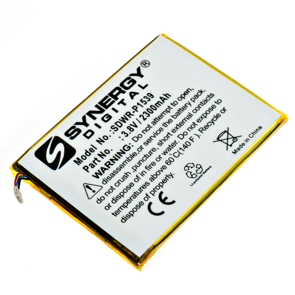 Synergy Digital Wifi Hotspot Battery, Compatible with ZTE Li3820T43P3h715345 Wifi Hotspot Battery (Li-Pol, 3.8V, 2300mAh)