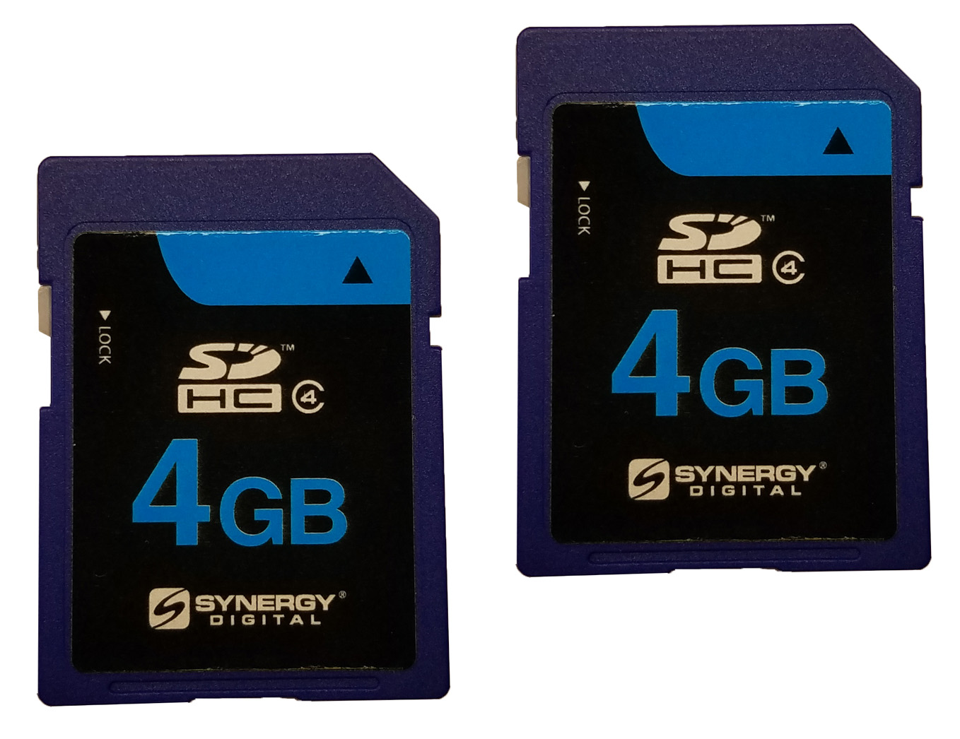 2 x 4GB Secure Digital High Capacity (SDHC) Memory Cards (1 Twin Pack)