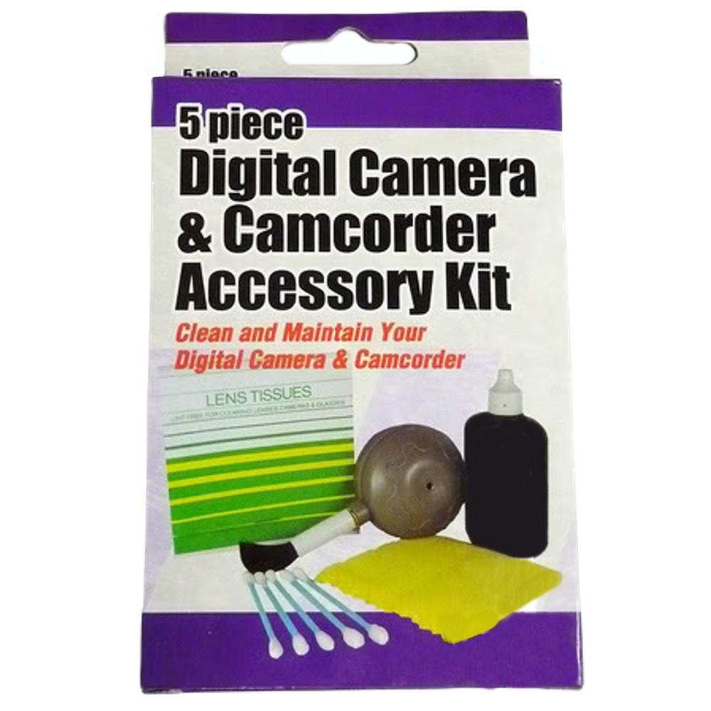 5 Piece Digital Camera/Camcorder Deluxe Cleaning Kit