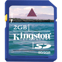 SD/2GB | 2GB SD Memory Card
