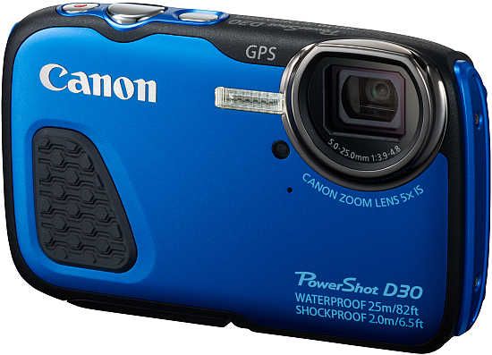 Canon PowerShot D30 Digital Camera