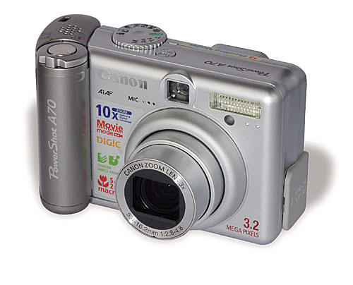 Canon Powershot A70 Digital Camera