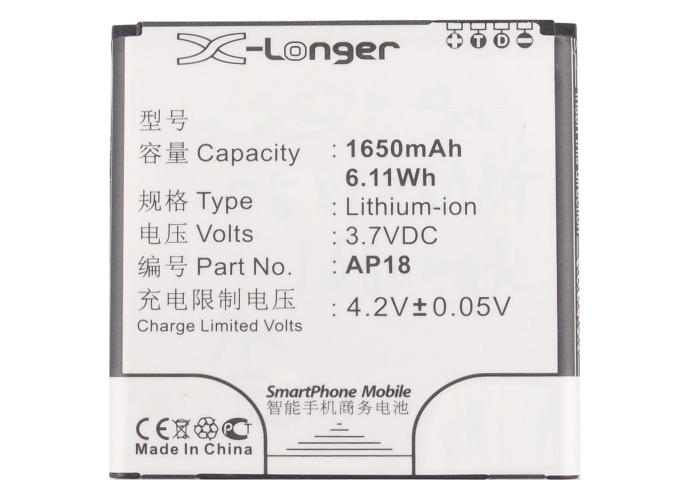 Batteries for AcerCell Phone