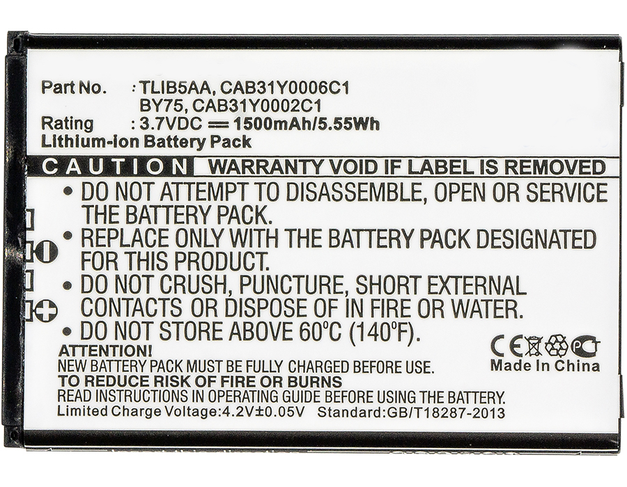 Batteries for TCLCell Phone