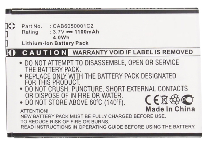 Batteries for VODAFONECell Phone