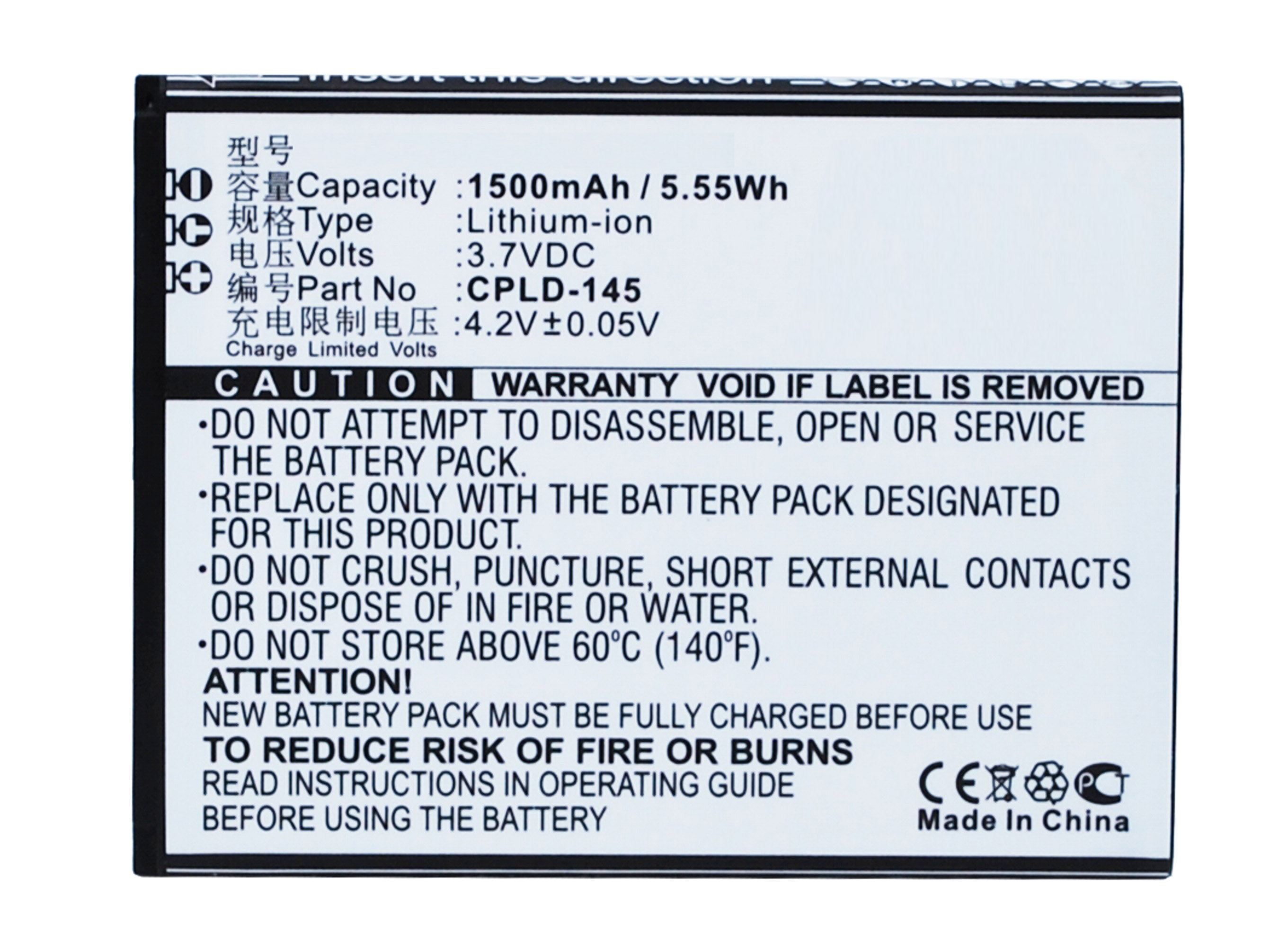 Batteries for CoolpadCell Phone