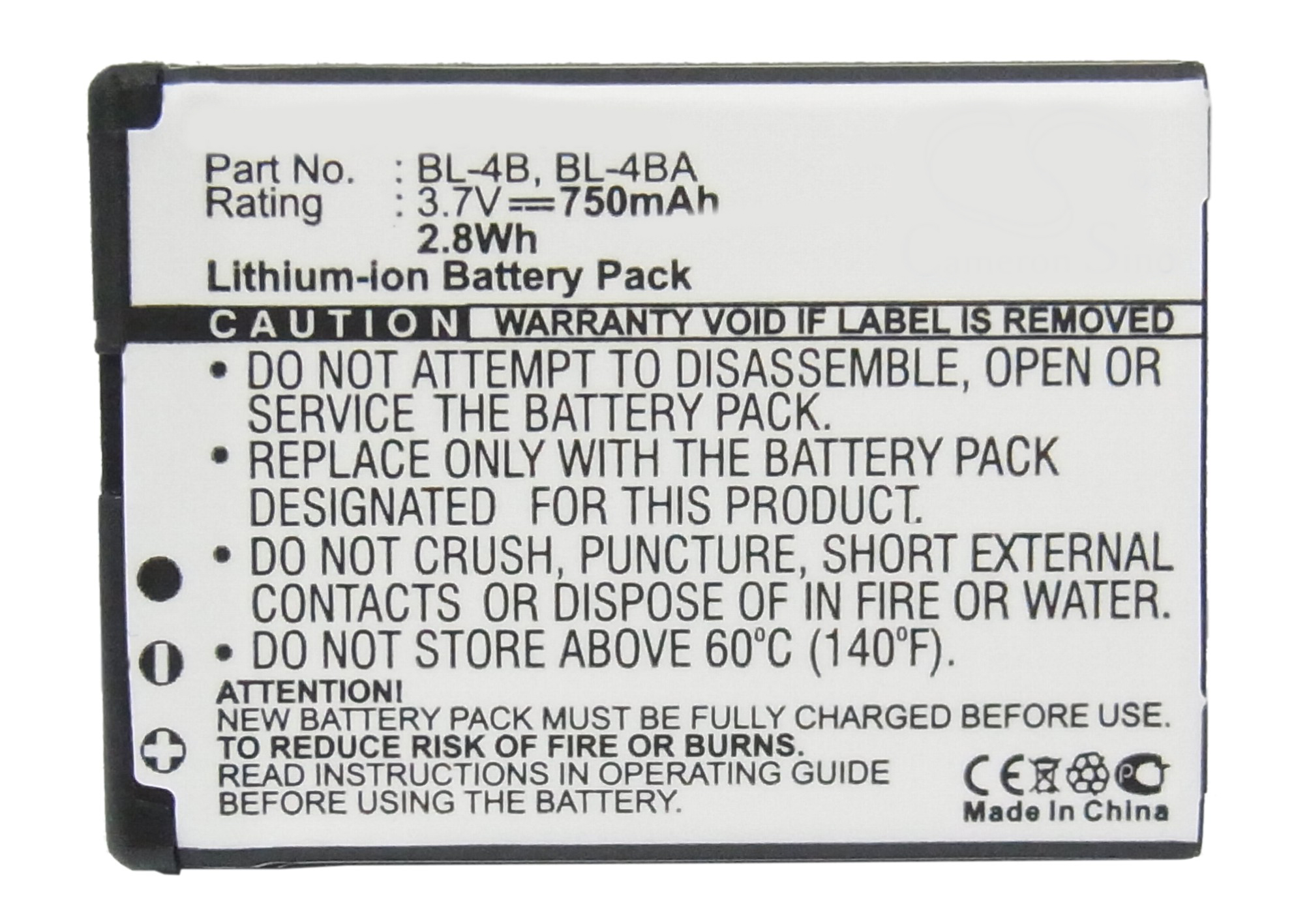 Batteries for NokiaReplacement