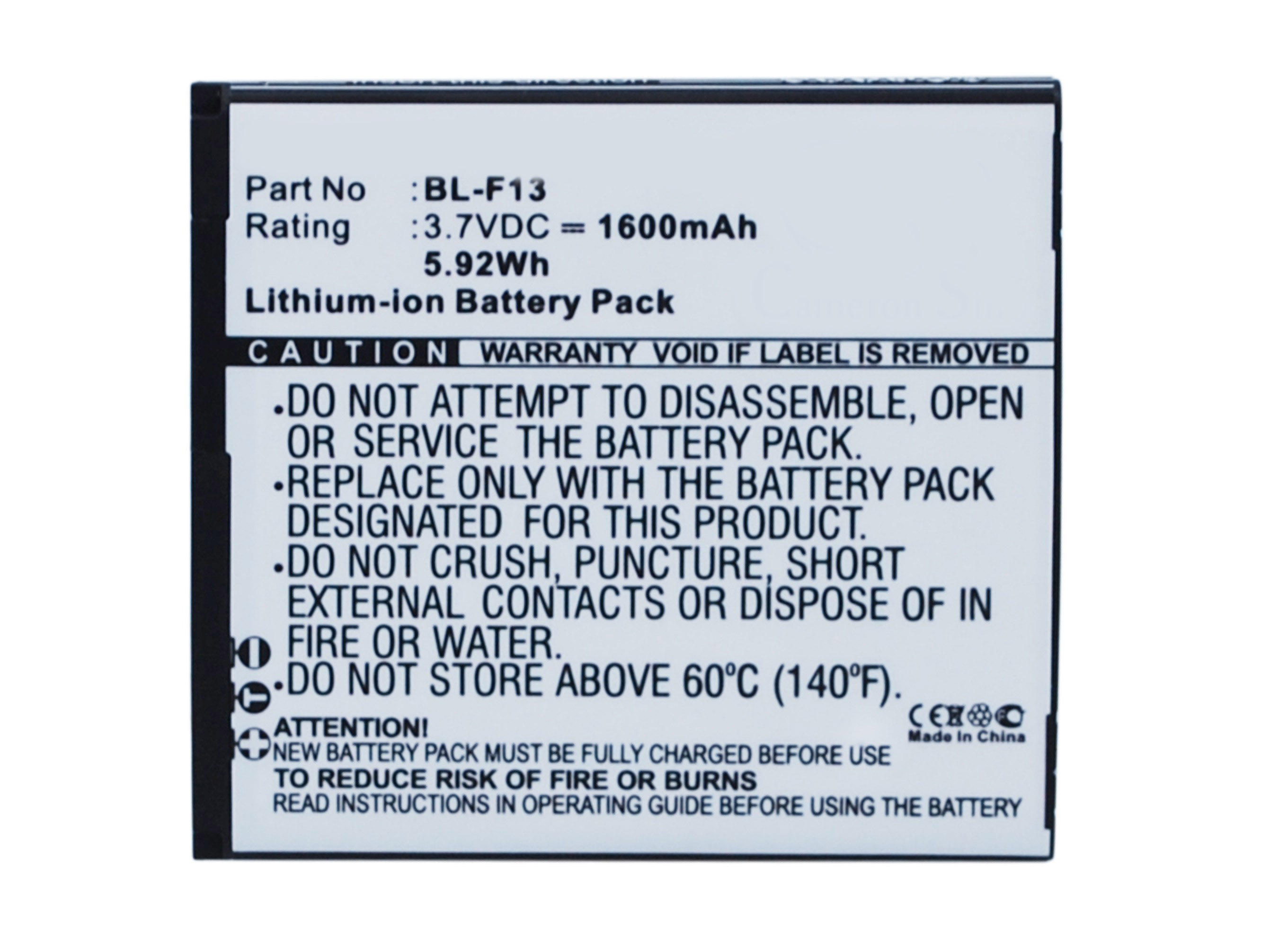 Batteries for PHICOMMCell Phone