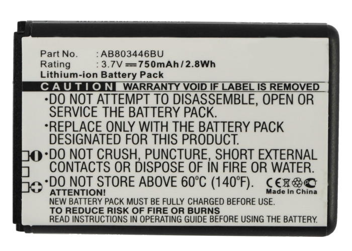 Batteries for SamsungCell Phone