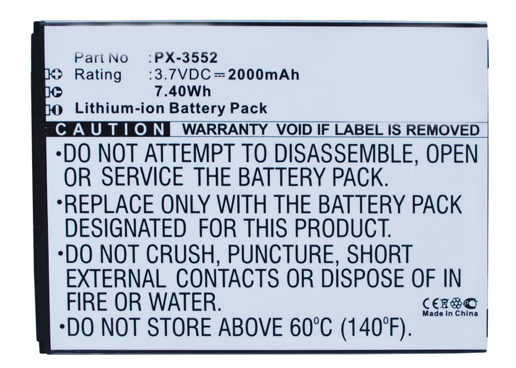 Batteries for SimvalleyCell Phone