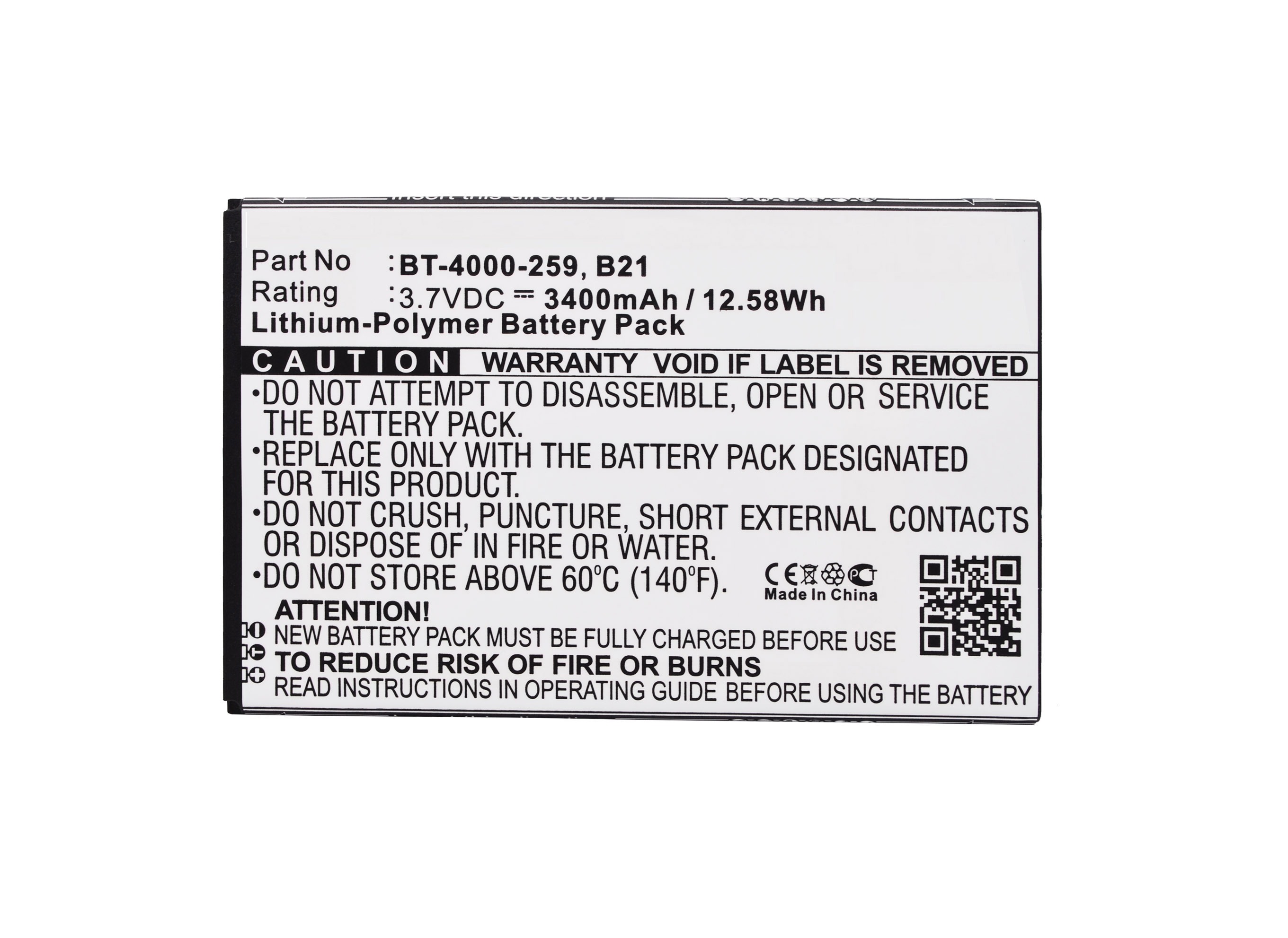 Batteries for BQReplacement