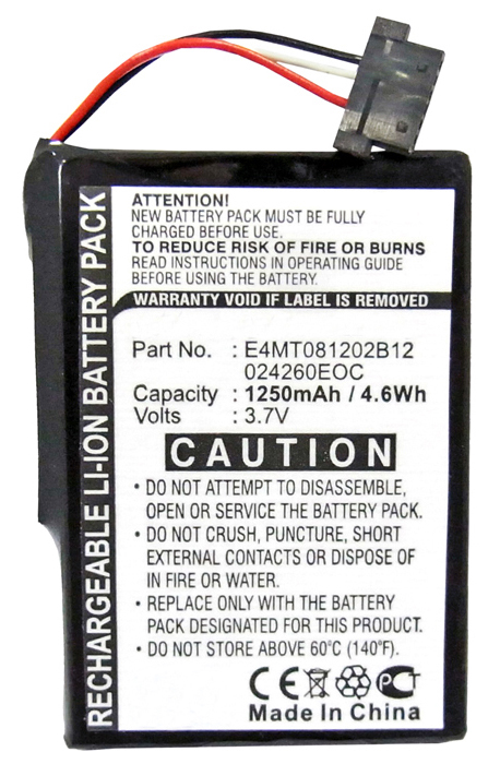 Batteries for PioneerGPS