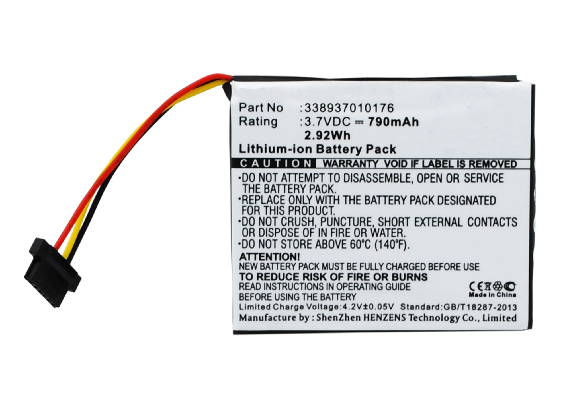 Batteries for PioneerGPS