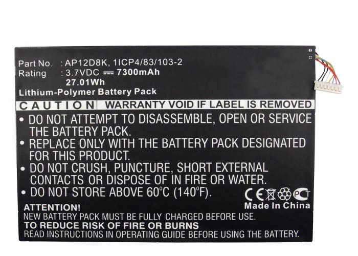 Batteries for AcerTablet