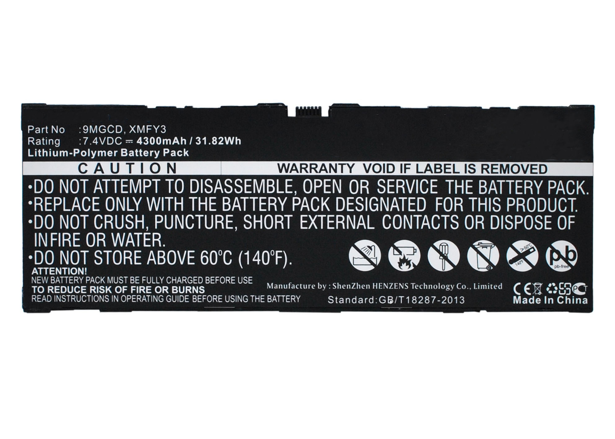 Batteries for DellTablet