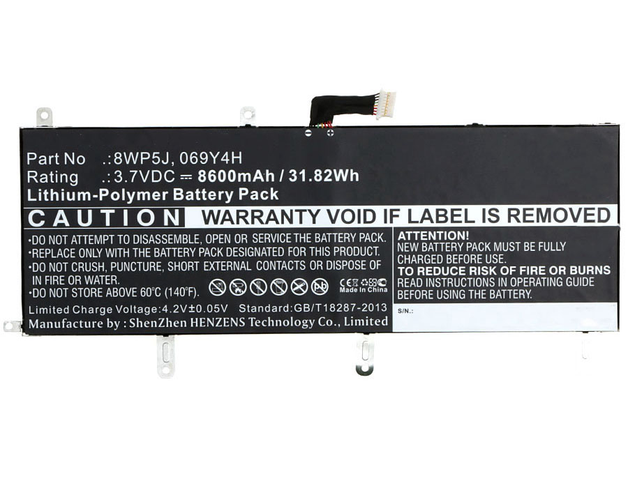 Batteries for DellTablet