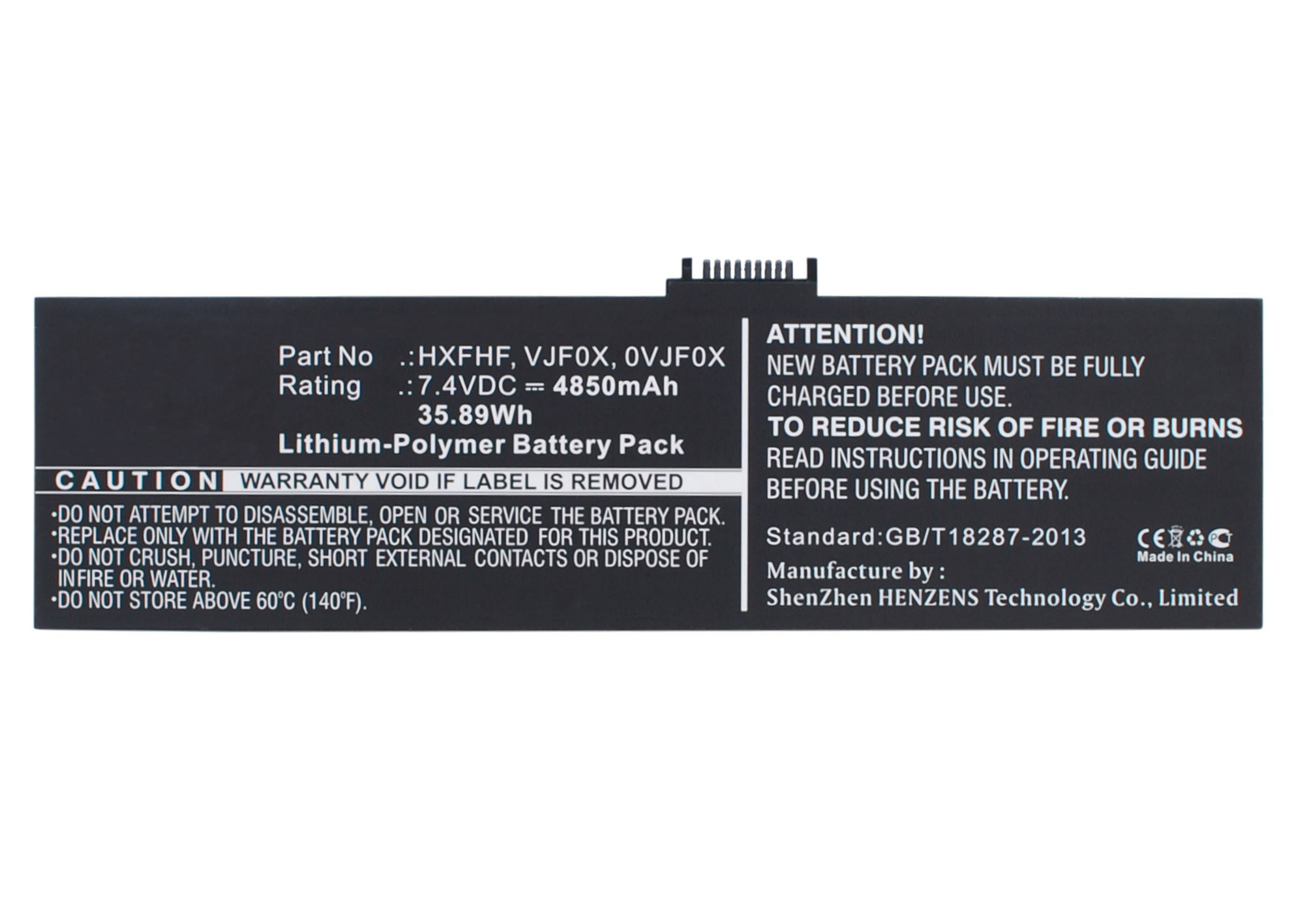 Batteries for DellReplacement